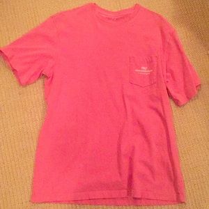 Red Vineyard Vines and St.Bernard Shirt